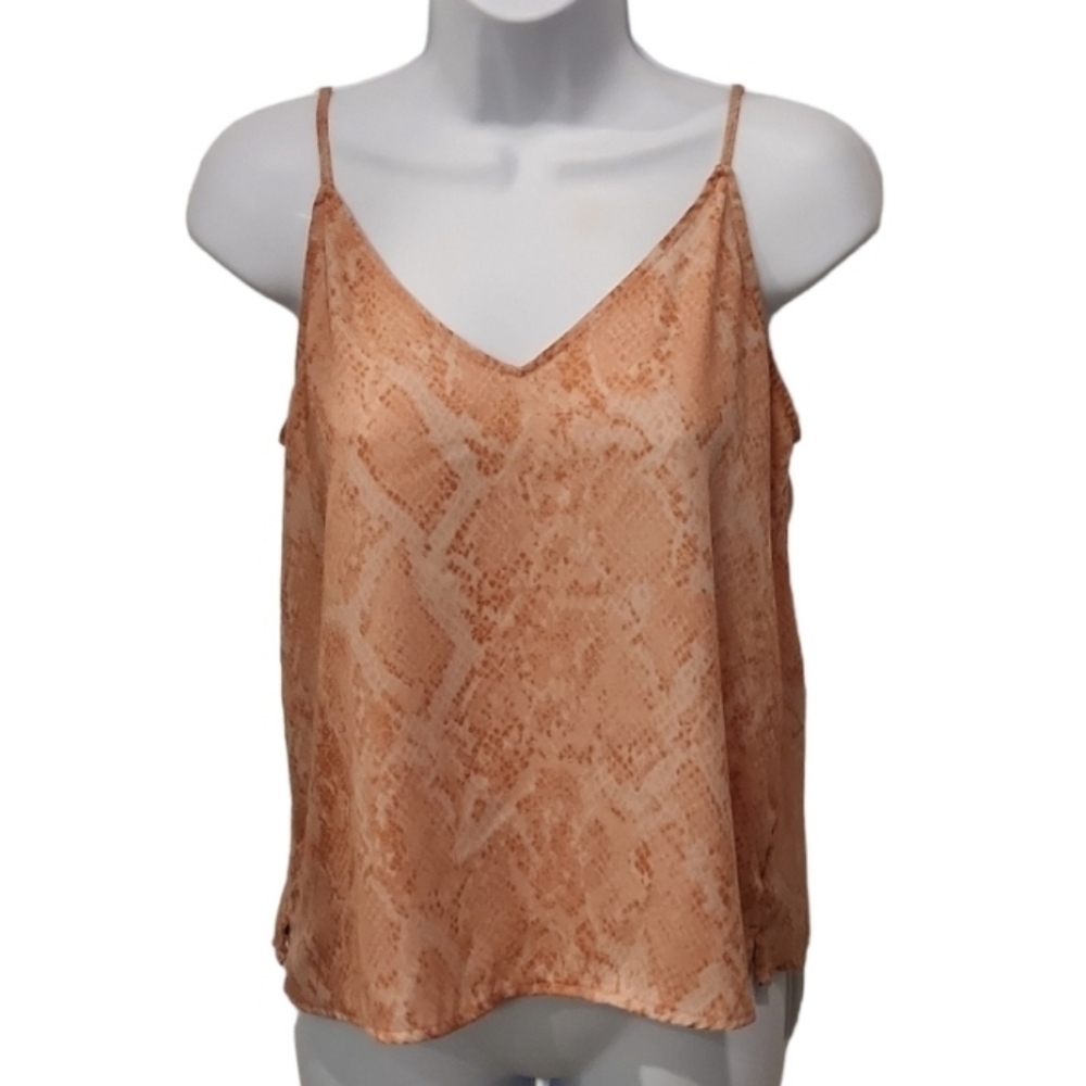 A New Day Snakeskin Print Cami Top